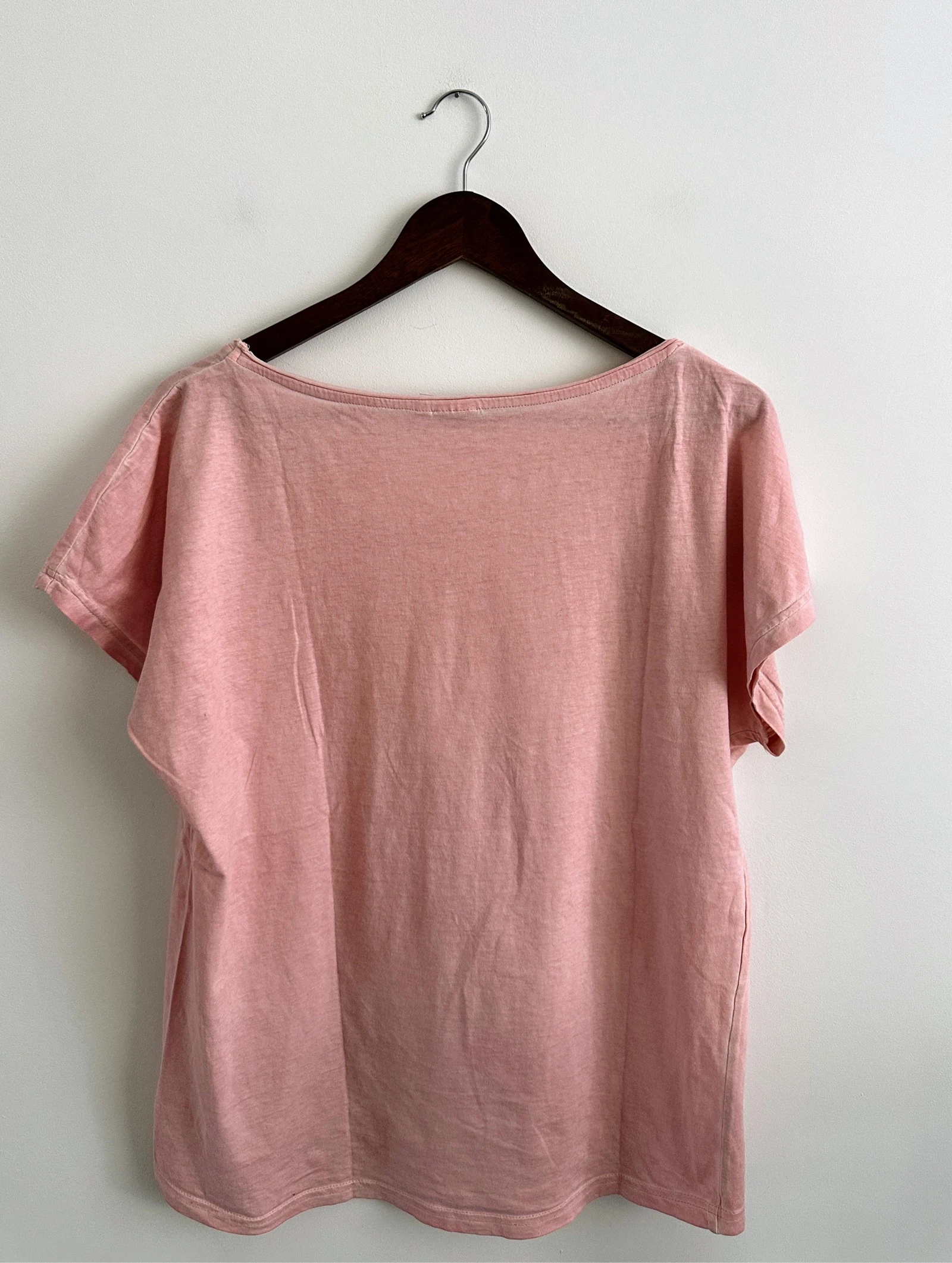 Camiseta rose pastel 100% coton Blue Motion - Taille L (44/46) – photo 5